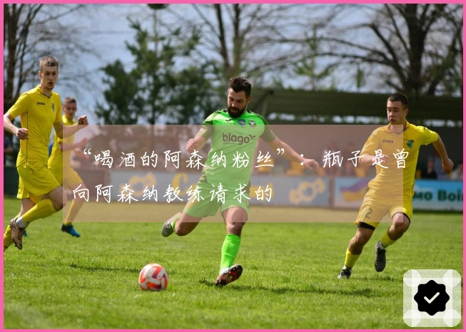 “喝酒的阿森纳粉丝”：瓶子是曾向阿森纳教练请求的